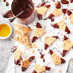 Krokante honinghoekjes