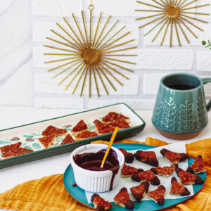 Mini notenhoekjes met honing