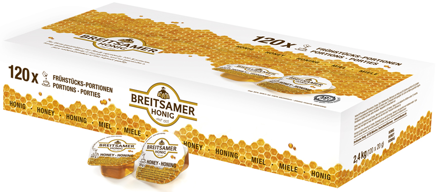 Breitsamer Bloemenhoning Portiepaks