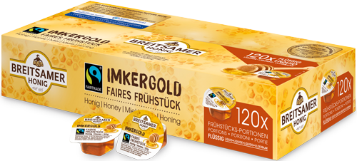 Breitsamer Fairtrade honing 120 cups